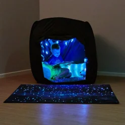 TTS Rechargeable Fibre Optic Sparkle Rug