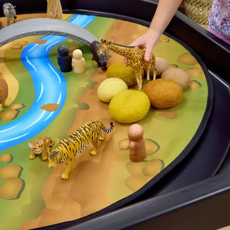TTS Recordable Small World Environment Scape Play Mat Bundle