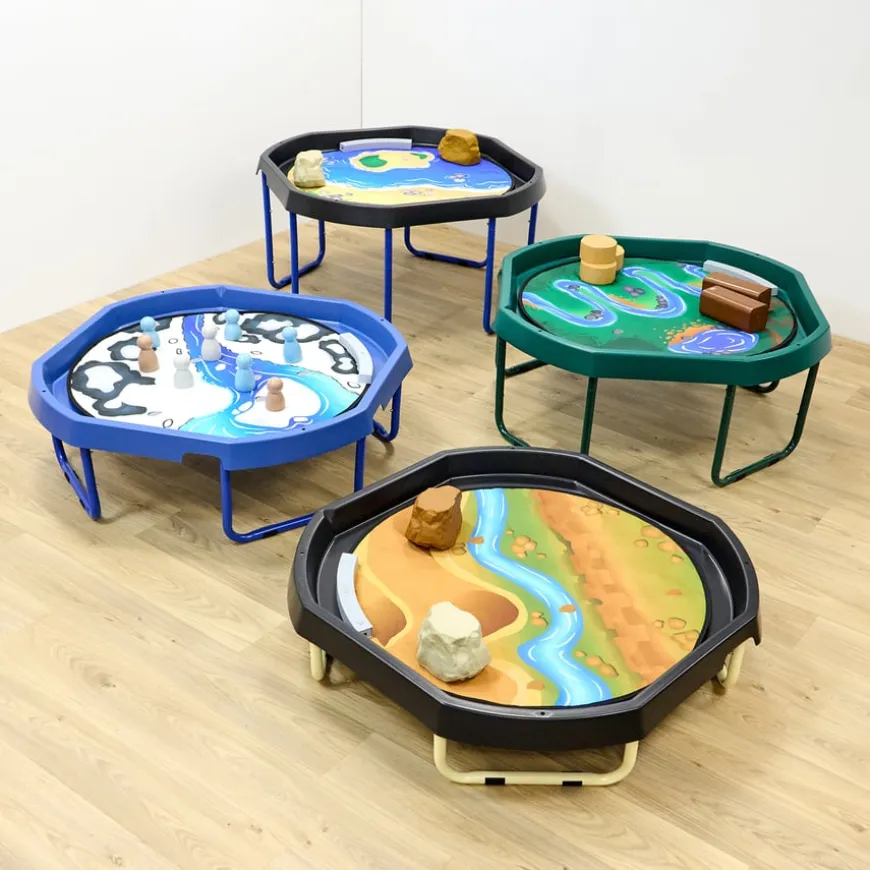 TTS Recordable Small World Environment Scape Play Mat Bundle