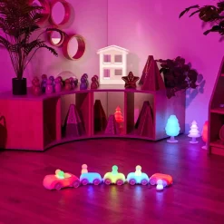 TTS Remote Control Light Up Vehicle & Wagons Bundle