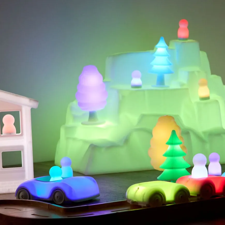 TTS Remote Control Light Up Vehicle & Glow People Bundle