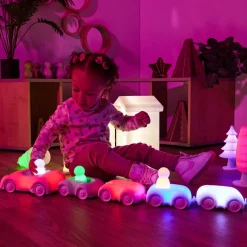 TTS Remote Control Light Up Vehicle & Glow People Bundle