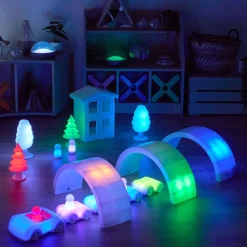 TTS Remote Control Light Up Vehicle, Wagons & People Bundle