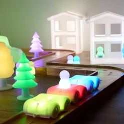 TTS Remote Control Light Up Vehicle, Wagons & People Bundle