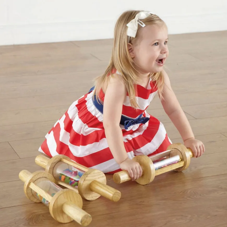 TTS Rolling & Shaking Wooden Treasure Cylinders