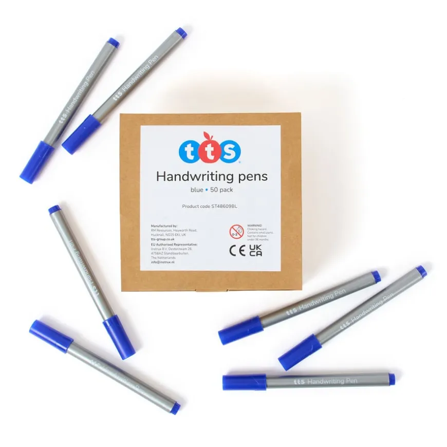 TTS Round Barrel Handwriting Pens