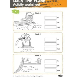 TTS Rugged Robot Activities Book