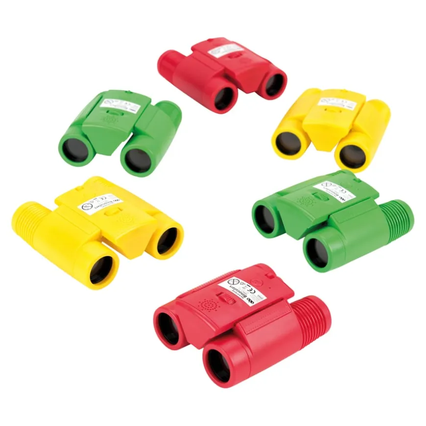 TTS See and Speak Recordable Binoculars 6pk