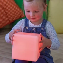 TTS Sensory ICT Glow Construction Blocks 12pk