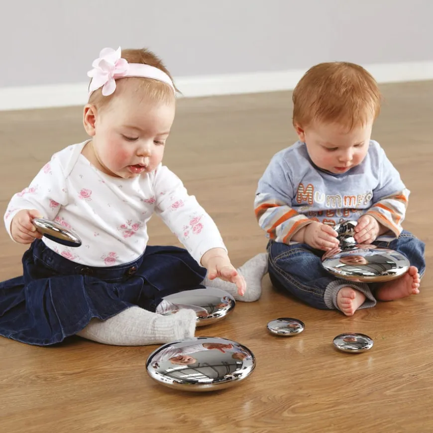 TTS Sensory Mirrored Stacking Pebbles