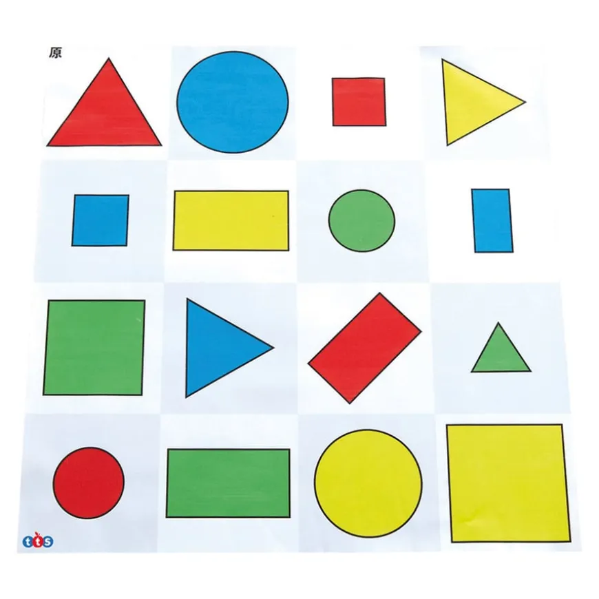 TTS Shapes, Colour and Size Mat