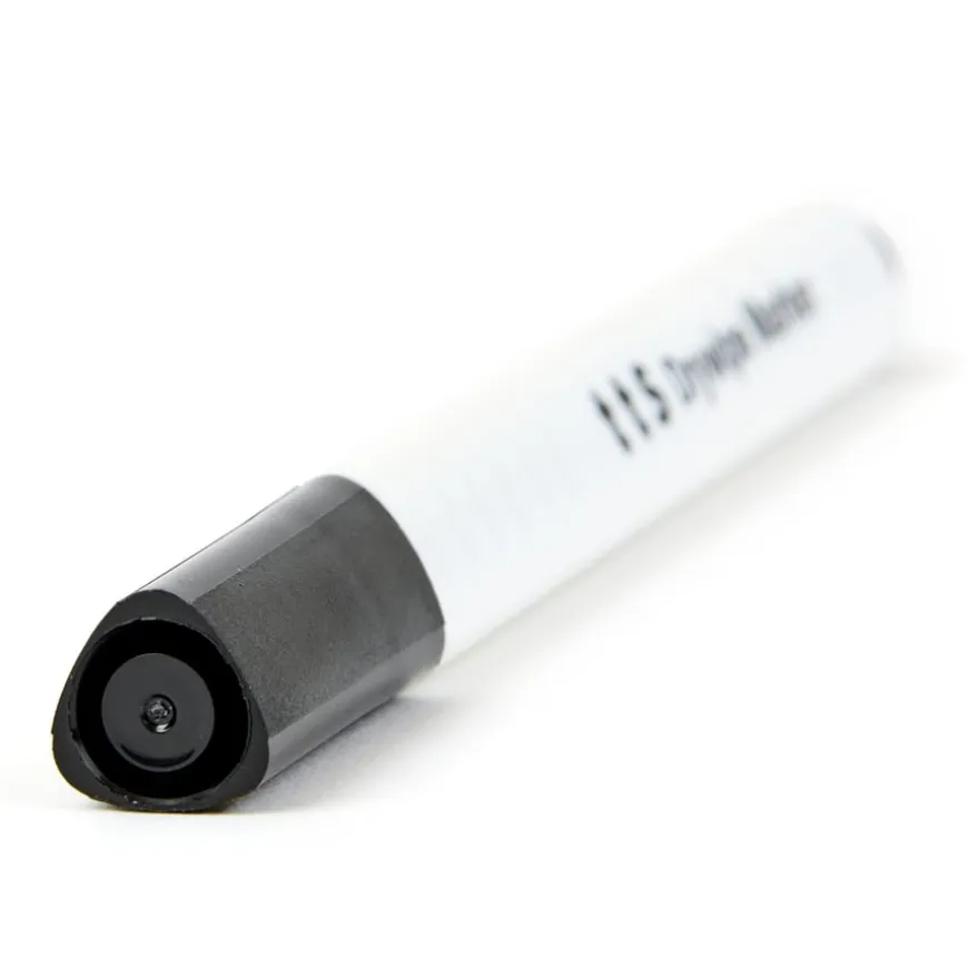 TTS Slim Barrel Drywipe Pens Bullet Tip Black