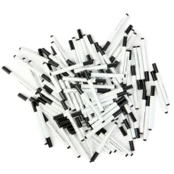 TTS Slim Barrel Drywipe Pens Bullet Tip Black