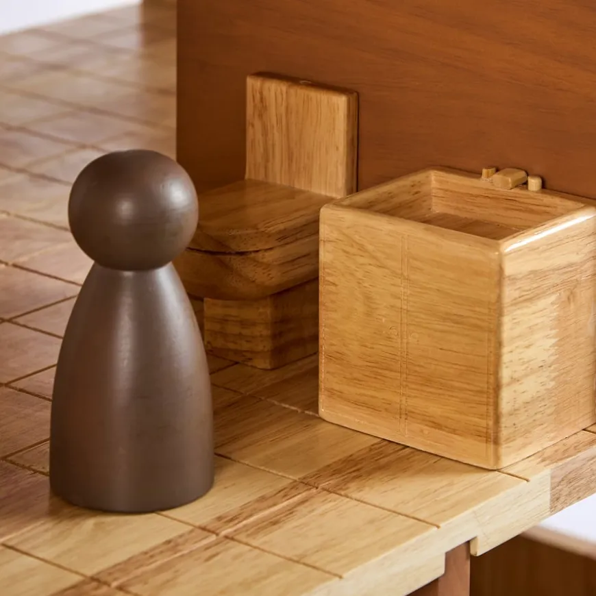 TTS Small World Giant Wooden Dollhouse