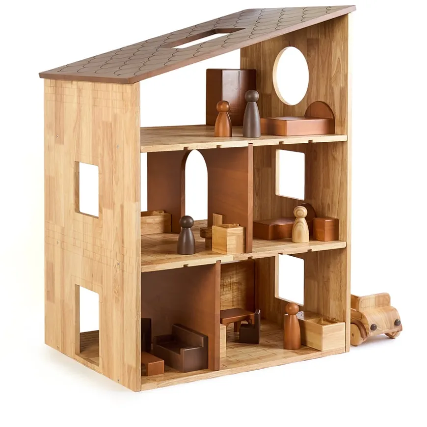 TTS Small World Giant Wooden Dollhouse