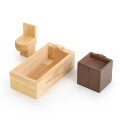 TTS Small World Giant Wooden Dollhouse Furniture