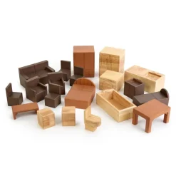 TTS Small World Giant Wooden Dollhouse Furniture