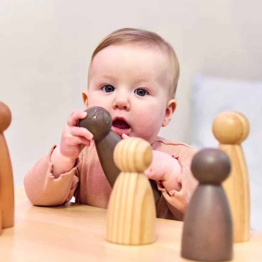 TTS Small World Giant Wooden Peg People