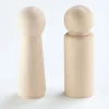 TTS Small World Natural Wooden Peg People 20pk