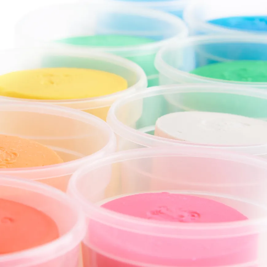 TTS Soft Dough Modelling Tubs Assorted 100g