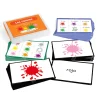 TTS Spanish Colours Vocabulary Builder Activity Cards 46pk