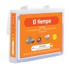 TTS Spanish Weather Vocabulary Builder Activity Cards 46pk