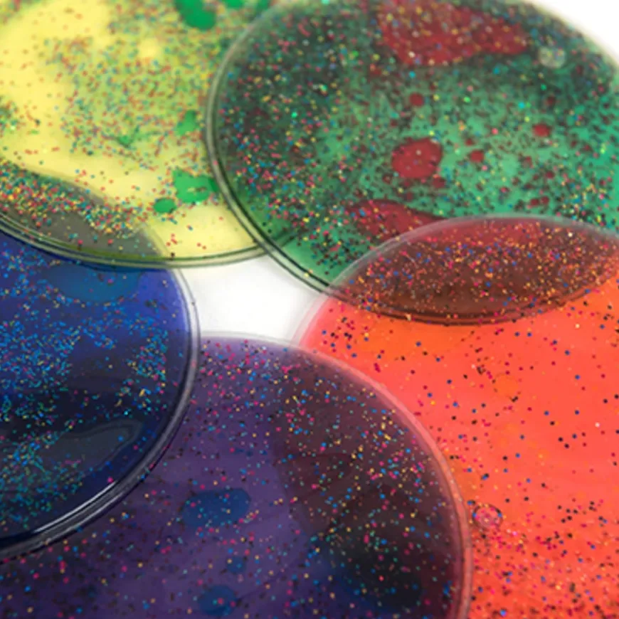 TTS Squidgy Sparkle Circles Fidget 5pk