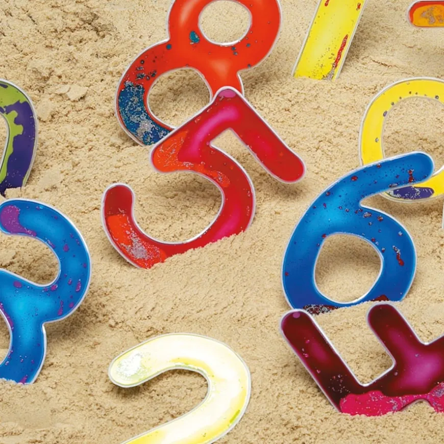 TTS Squidgy Sparkles Numbers Set 0-9