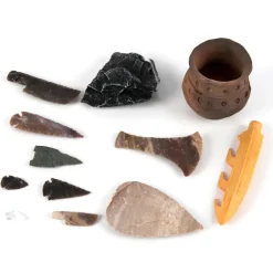 TTS Stone Age Archaeo-Box Artefact Collection KS2