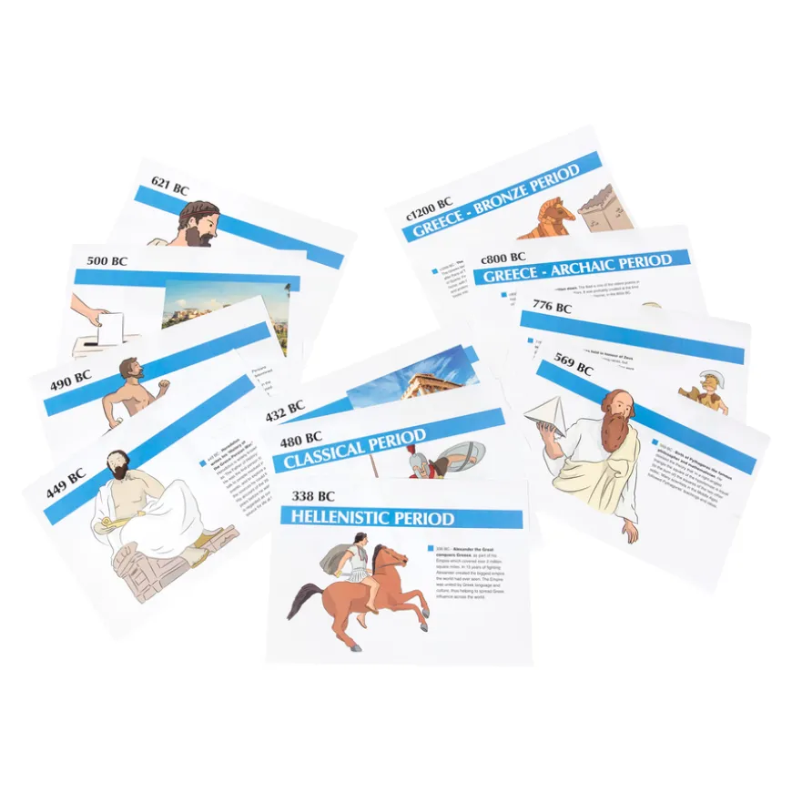 TTS Timeline of Ancient Greece 14pcs