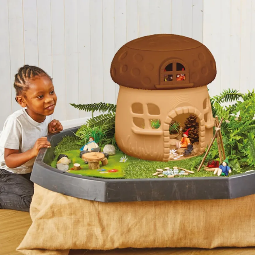 TTS Toadstool Small World Cottage