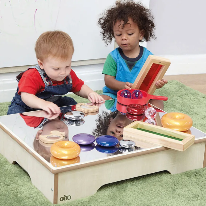 TTS Toddler Wooden Mirror Table