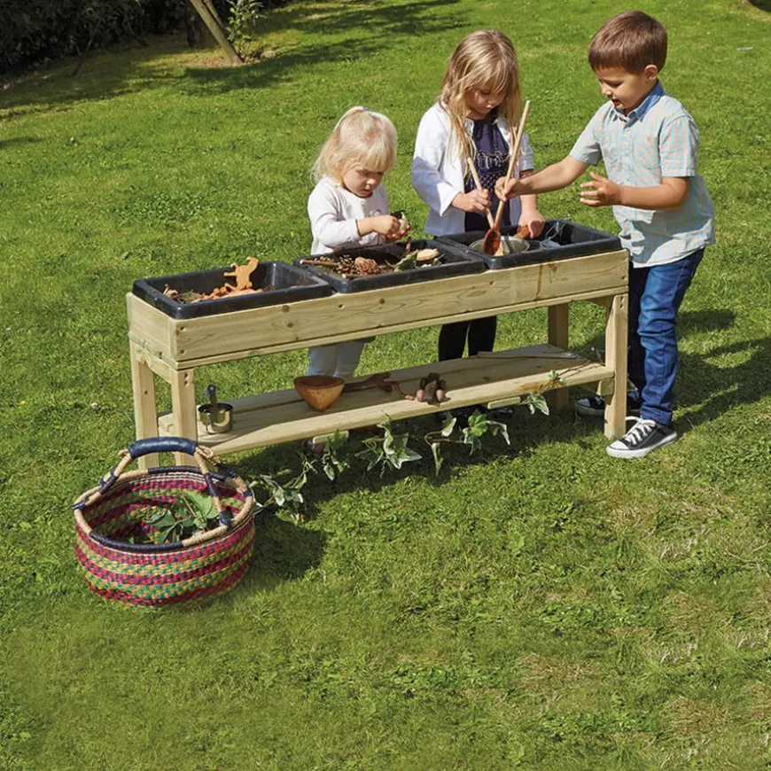 TTS Triple Treasure Messy Play Table