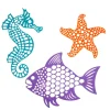 TTS Under the Sea Giant Weaving Frames 3pk