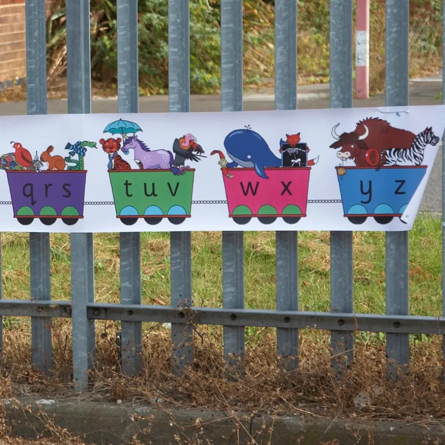 TTS Waterproof Outdoor PVC Alphabet Line