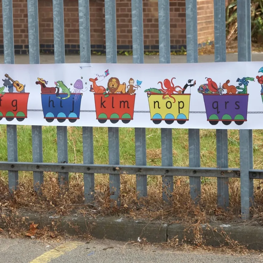 TTS Waterproof Outdoor PVC Alphabet Line