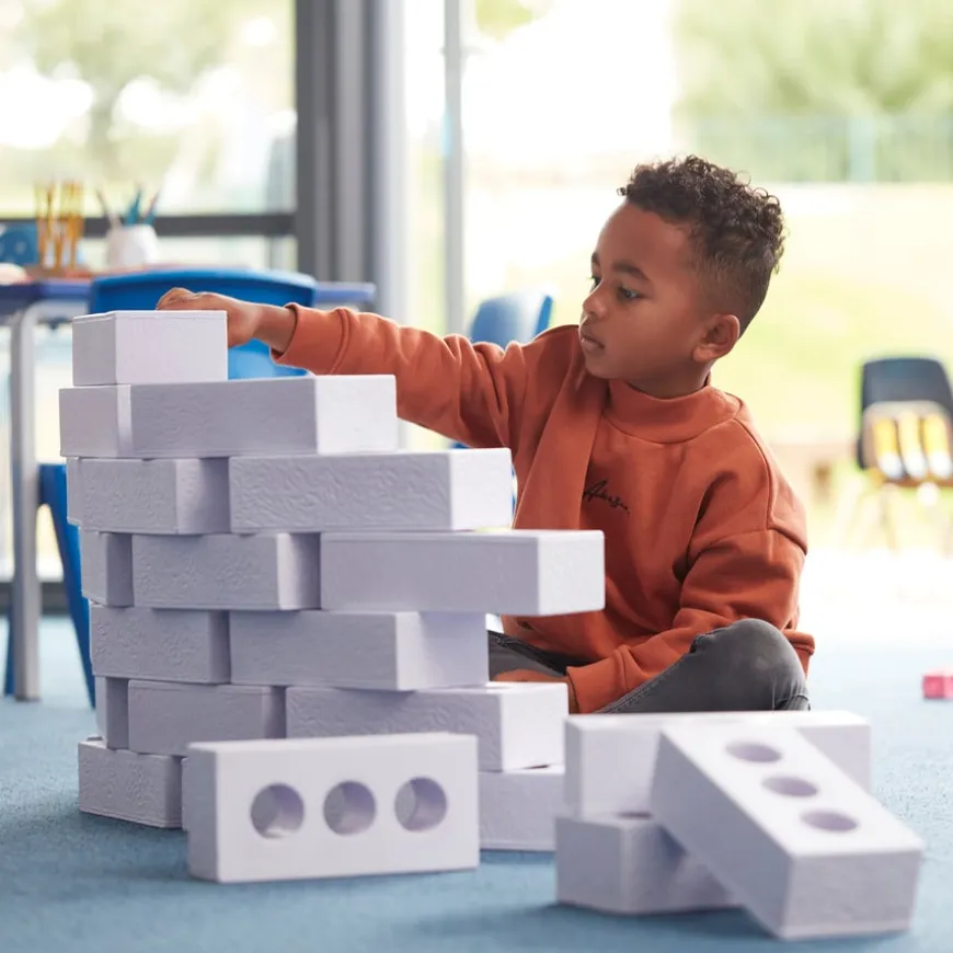 TTS White Foam Bricks