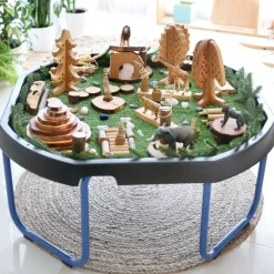 TTS Wooden 3D Threading and Lacing Trees 3pk
