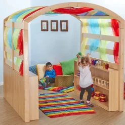 TTS Wooden Indoor Lightcatcher Den with Storage