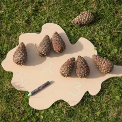 TTS Wooden Leaf Mark Making Boards with Stand