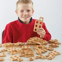 TTS Wooden Number Frames 80pcs