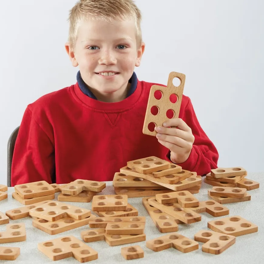 TTS Wooden Number Frames 80pcs