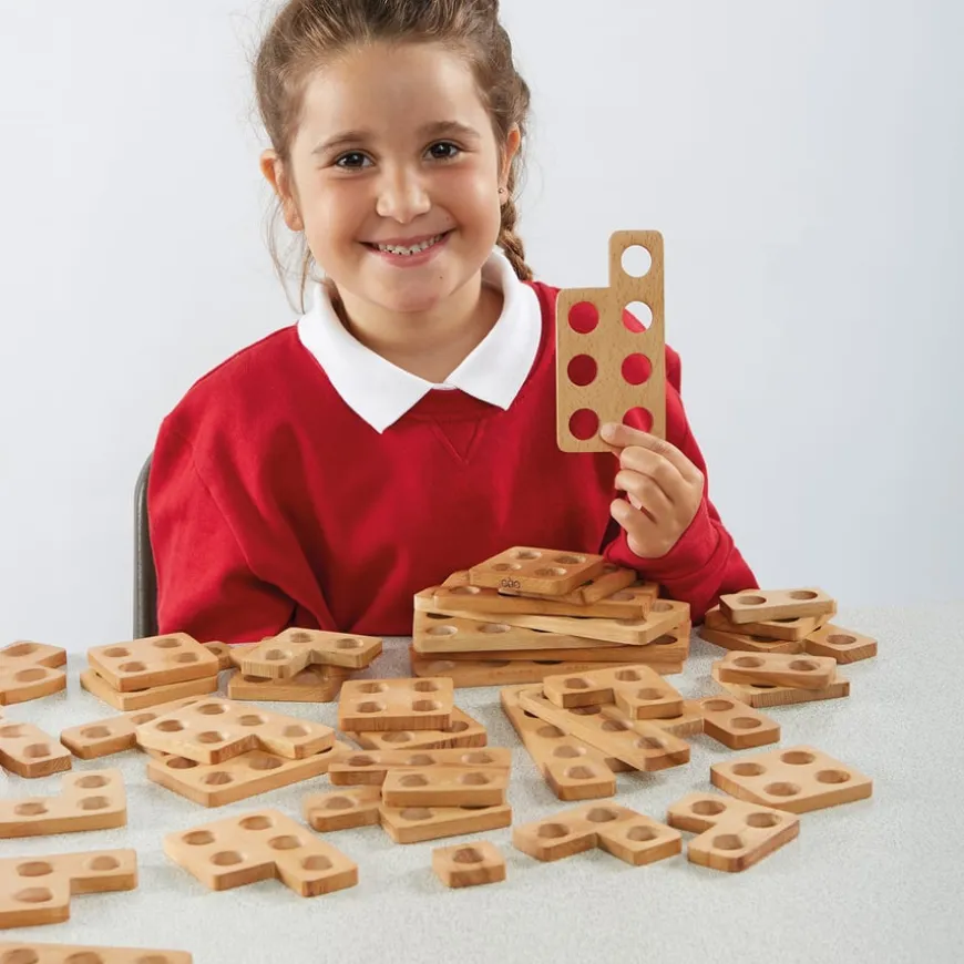 TTS Wooden Number Frames 80pcs
