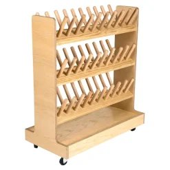 TTS Wooden Outdoor Wellie Rack