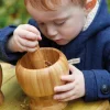 TTS Wooden Pestle and Mortar 3pk