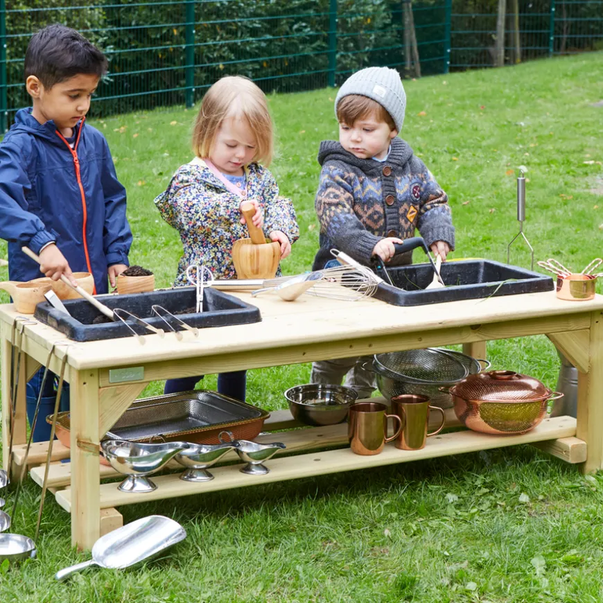 TTS Wooden Toddler Explorer Bench