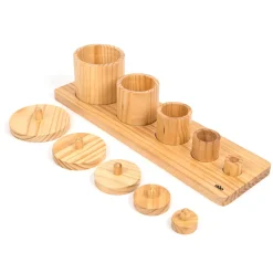 TTS Wooden Toddler Sorting Pots