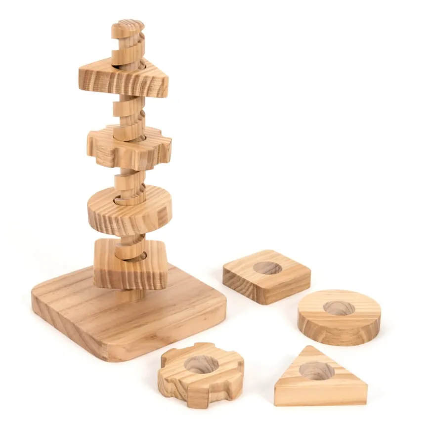 TTS Wooden Twist & Turn Tower