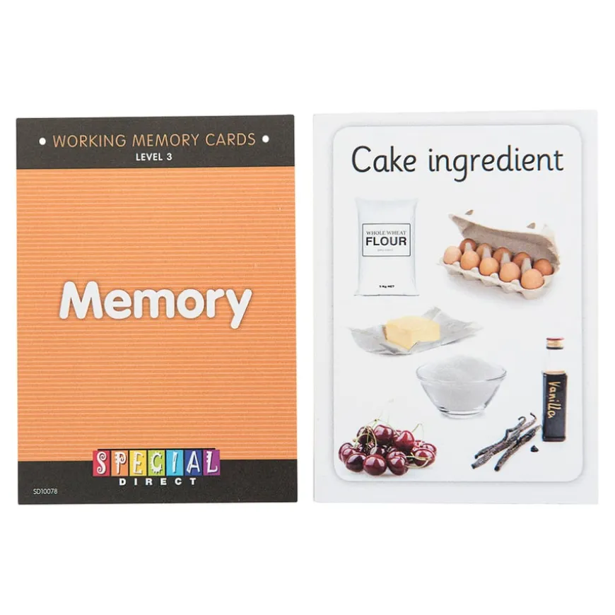 TTS Working Memory Activity Game Cards