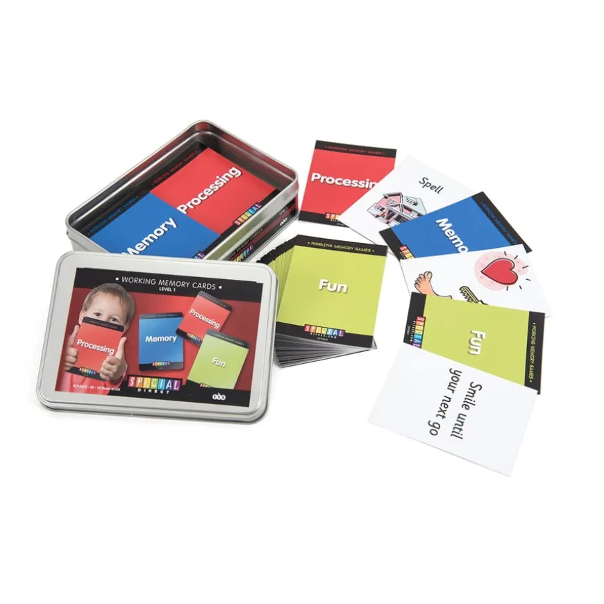 TTS Working Memory Activity Game Cards